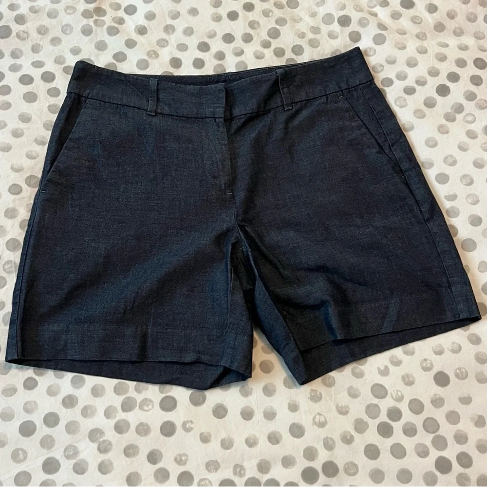Ann Taylor Factory 6” Chambray Shorts Size 2. - Picture 7 of 12